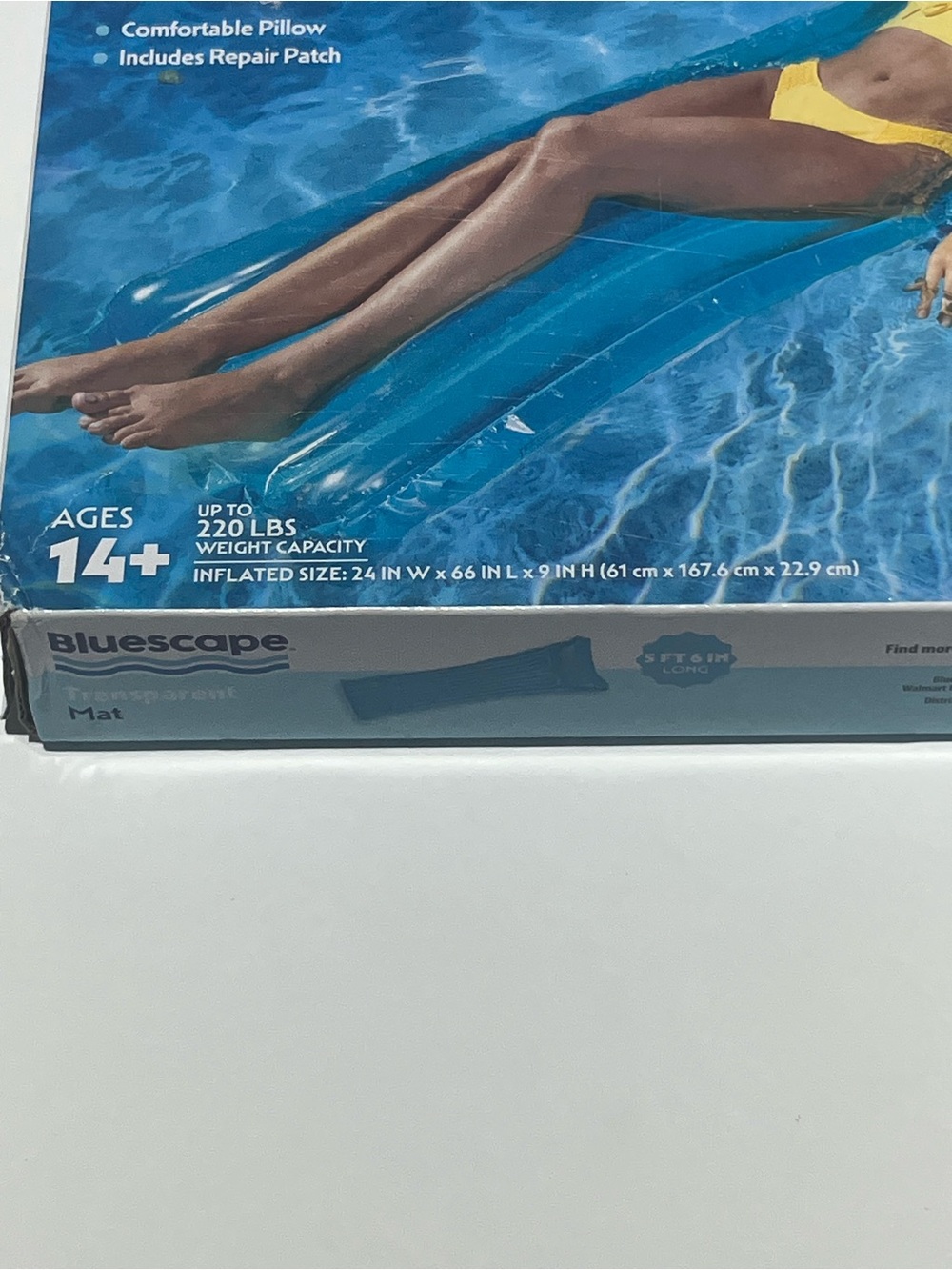 Transparent Swim Mat - Picture 2 of 3